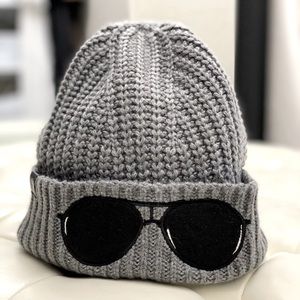 Karl Lagerfeld Paris sunglasses beanie